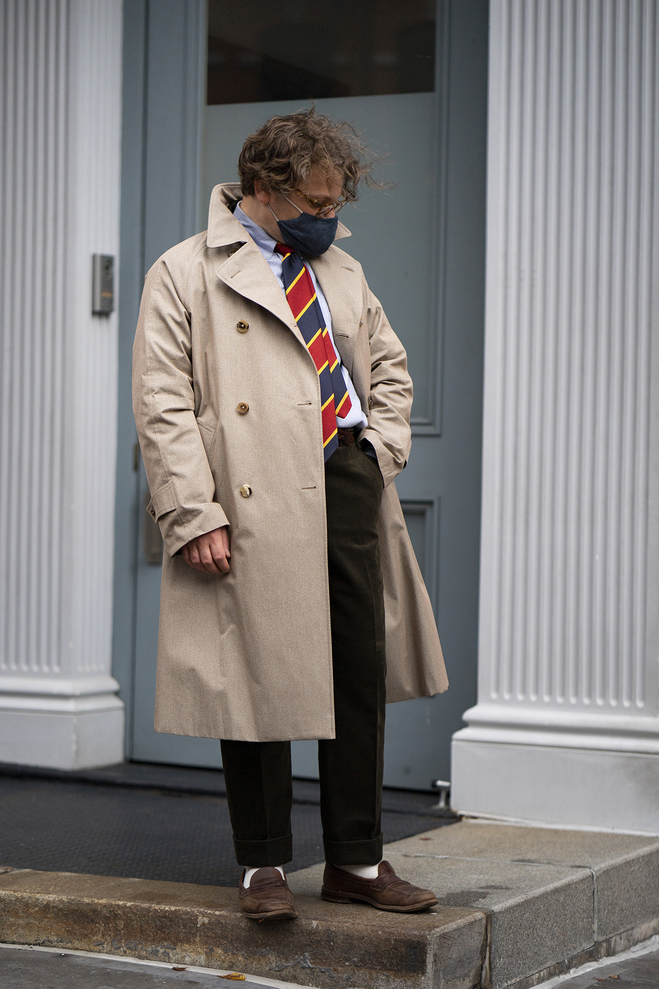 WAVE FRONT OVER COAT-